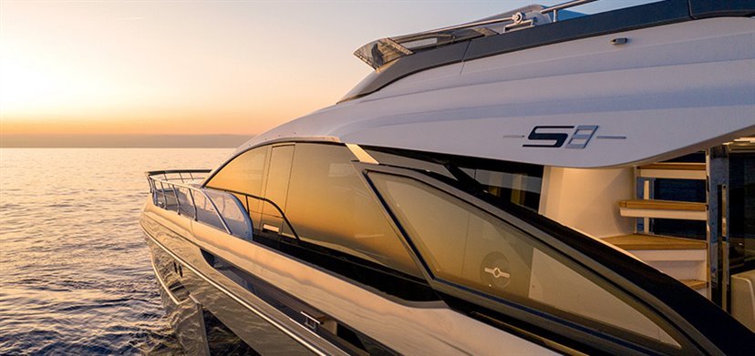 Lapitec among the technologies on board Azimut Grande S8 | Projects Lapitec